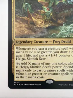 Helga, Skittish Seer Bloomburrow Regular - Image 5