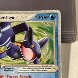 Swampert EX 98/100 HOLO Crystal Guardians 2006 Pokemon LP Condition - Image 3