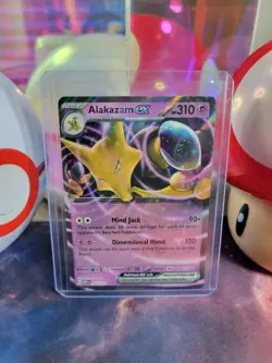 Alakazam Ex 65/165 Pokemon TCG S&V 151 Double Rare Holo NM - Image 1