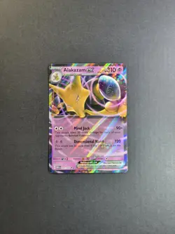Alakazam Ex 65/165 Pokemon TCG S&V 151 Double Rare Holo NM - Image 2