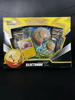 Pokemon TCG Hisuian Electrode V Box Lost Origin Sealed Box - Image 1
