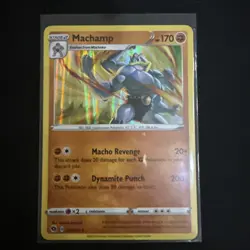 Pokemon TCG Machamp Champions Path 026/073 Holo Holo Rare - Image 1