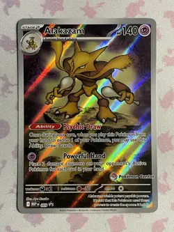 Alakazam 009 - Pokemon Mega Evolution - Pokemon Center - Promo Stamped - Image 1
