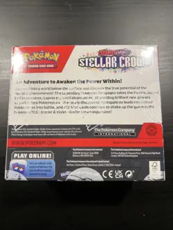 Pokemon Stellar Crown SV07 Booster Box Brand New Factory Sealed - Image 3