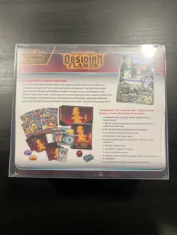 Pokemon Center - Obsidian Flames - Elite Trainer Box (ETB) NEW/SEALED+PROTECTOR - Image 3
