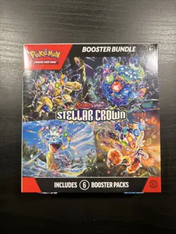 Pokemon TCG Stellar Crown Booster Bundle Factory Sealed - Case Fresh - Image 1