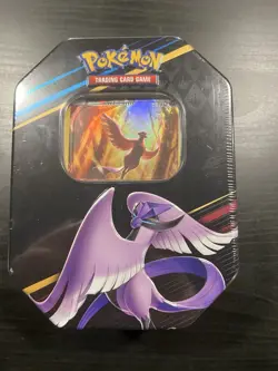 TCG Pokemon Game Galarian Articuno Crown Zenith Tin Pokemon SEALED USA SELLER ! - Image 1
