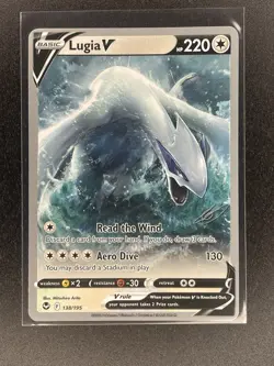 Pokemon Lugia V 138/195 Silver Tempest World Championships 2023 Ultra Rare NM - Image 1