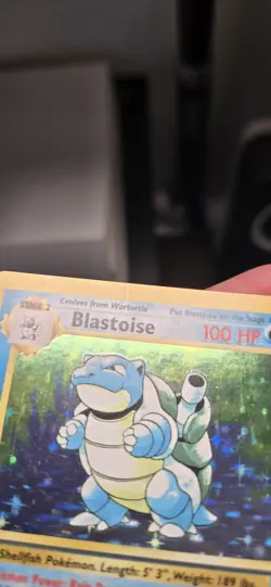 Pokemon Base Set Blastoise 2/102 Holo Rare Unlimited 1999 Near Mint - Image 4