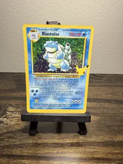Pokemon Blastoise 2/102 Holo Celebrations Classic Collection 25th Anniversary - Image 1