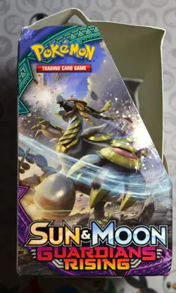 Pokemon Sun and Moon Guardians Rising EMPTY Booster Box For Display - Image 2