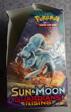 Pokemon Sun and Moon Guardians Rising EMPTY Booster Box For Display - Image 4