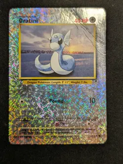 Pokemon TCG Dratini 72/110 Legendary Collection Reverse Holo DMG - Image 2