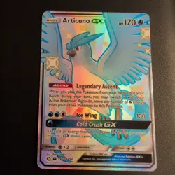 Pokemon TCG Articuno GX SV54/SV94 Hidden Fates: Shiny Vault Full Art Holo NM - Image 1