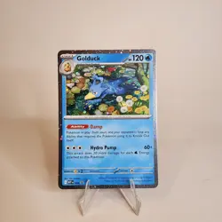 Golduck 008 Mega Evolution Cosmos Black Star Promo Holo SWIRL Pokemon TCG NM 🔥 - Image 1
