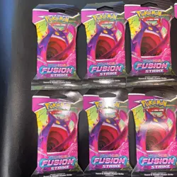 Pokemon TCG Sword & Shield Fusion Strike Sleeved Booster Pack 10 QTY Gengar - Image 2