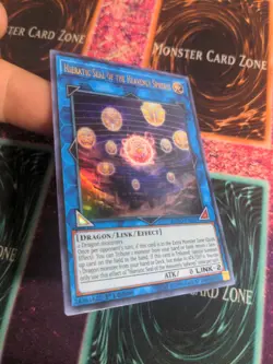 Yu-Gi-Oh! Hieratic Seal of the Heavenly Spheres DUPO-EN027 Ultra 1st Ed NM a1/ - Image 2