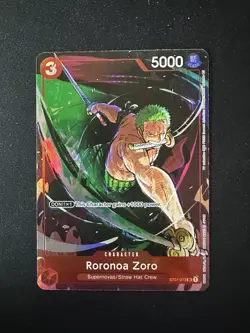 Roronoa Zoro (Gift Collection 2023) ST01-013 One Piece Promotion Cards Foil - Image 2