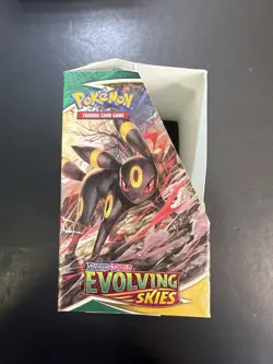 EMPTY - Pokemon TCG Sword & Shield Evolving Skies Booster Box - NO cards - MINT 820650818776 - Image 2