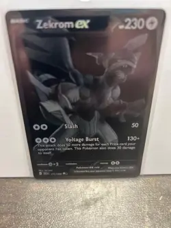 2025 Pokemon TCG Zekrom EX Black Bolt #172/086 card 2 NM/M - Image 1