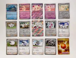 Set of 15 cute Pokemon cards in excellent condition - Image 1