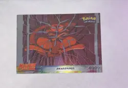 Pokemon Topps Mewtwo Strikes Back Awakenings #2 Holo Foil Blue Label Card - Image 1