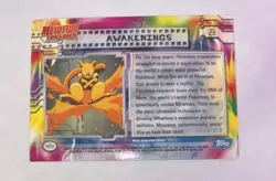Pokemon Topps Mewtwo Strikes Back Awakenings #2 Holo Foil Blue Label Card - Image 2