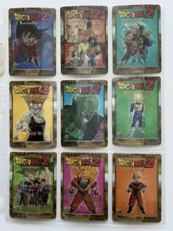 Vintage 1999 Dragon Ball Z Lenticular 3D Cards 10 Total - Image 1