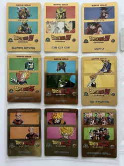 Vintage 1999 Dragon Ball Z Lenticular 3D Cards 10 Total - Image 2