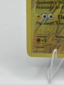 Pokemon Raichu Card 49/162 Reverse Holo Rare XY Breakthrough 2015 NM Vintage - Image 2