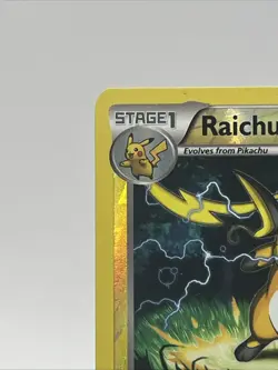 Pokemon Raichu Card 49/162 Reverse Holo Rare XY Breakthrough 2015 NM Vintage - Image 5