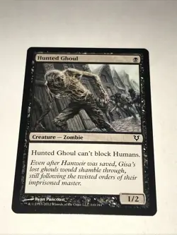HUNTED GHOUL Magic the Gathering Card - Image 2