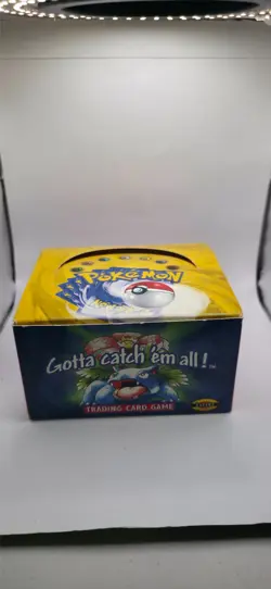 POKEMON BASE SET EMPTY BOSTER BOX - VINTAGE - NO CARDS, NO PACKS - Image 1