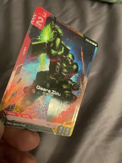 Geara Zulu ST03-003 C+ - Zeon's Rush Gundam TCG Card Game - Image 2