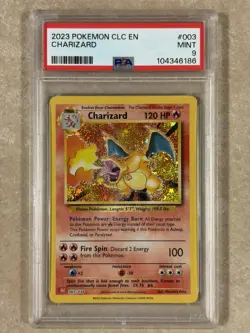 Charizard #003 2023 Pokemon CLC Classic Card Game PSA 9 Mint - Image 1