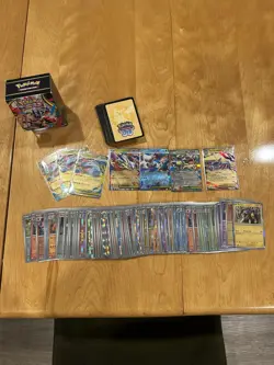 Pokemon TCG Mega Evolution BULK LOT 105 Cards EX & Reverse Holos, 66 Promo Codes - Image 1