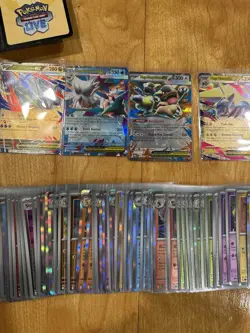 Pokemon TCG Mega Evolution BULK LOT 105 Cards EX & Reverse Holos, 66 Promo Codes - Image 2