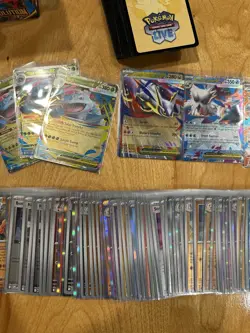 Pokemon TCG Mega Evolution BULK LOT 105 Cards EX & Reverse Holos, 66 Promo Codes - Image 4