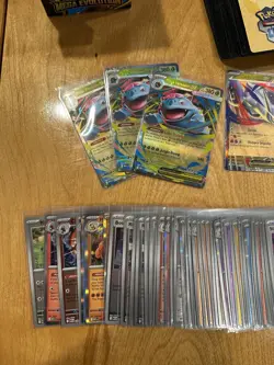 Pokemon TCG Mega Evolution BULK LOT 105 Cards EX & Reverse Holos, 66 Promo Codes - Image 5
