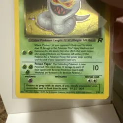 Dark Arbok 2/82 Holo Rare Team Rocket 1999 WOTC Pokemon Card Vintage EX/NM ✨ - Image 4