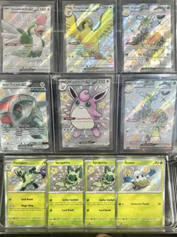 Pokemon Paldean Fates Shiny 19 Card Mix Lot Baby Shiny, IR, Full Arts Mint 👌 - Image 1