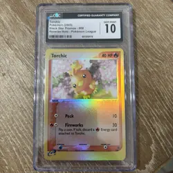 Pokemon Torchic 008 Reverse Holo Black Star Promo Card - Image 1