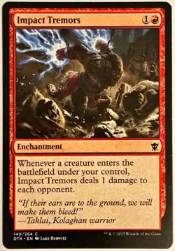 Impact Tremors Dragons of Tarkir Regular - Image 1