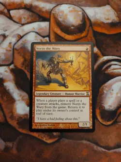 NM Norin the Wary Time Spiral TSP MTG Magic the Gathering 1st Edition - Image 1