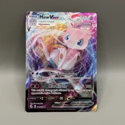 Pokemon TCG Mew VMAX 114/264 Fusion Strike Holo Ultra Rare Near Mint NM - Image 1