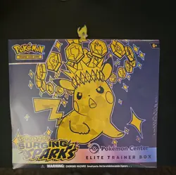 Pokemon Surging Sparks Pokemon Center ETB SEALED (from sealed case) - Image 1