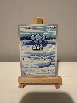 Pokemon TCG - Cubchoo - 109/086 - Illustration Rare - SV: Black Bolt - Image 1