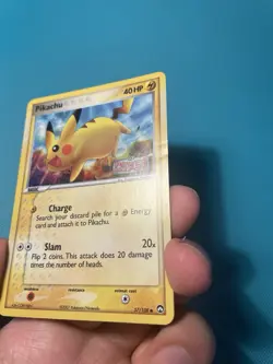 Pokemon TCG Pikachu EX Power Keepers 57/108 Reverse Holo Common - Image 4