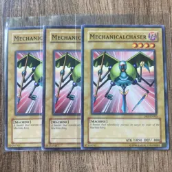 Yu-Gi-Oh! x3 Mechanicalchaser (DB2-EN093) Unlimited Common Playset MP/LP - Image 1