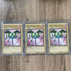 Yu-Gi-Oh! x3 Mechanicalchaser (DB2-EN093) Unlimited Common Playset MP/LP - Image 2